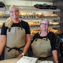 Bagerjomfruerne hos GuldBageren Bramdrupdam